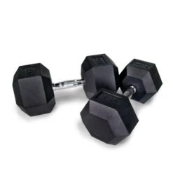 Mancuernas Hexagonales - 2 X 25 Kg