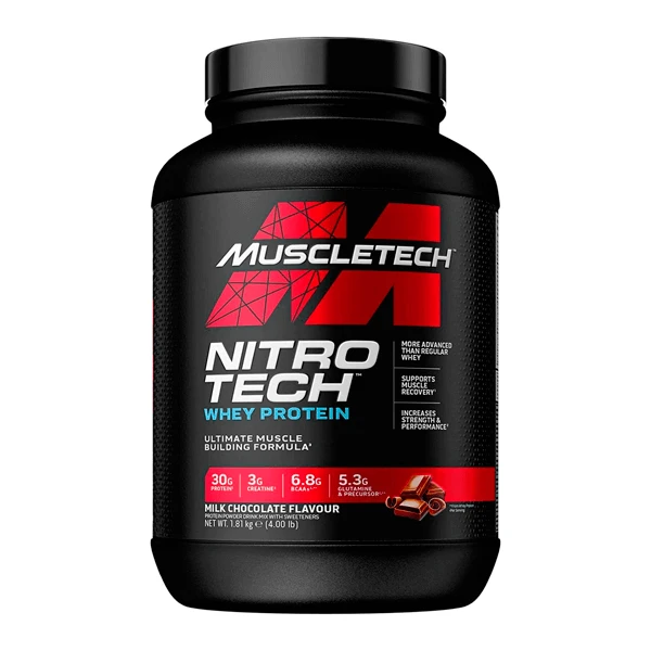 Muscletech Nitro Tech Whey Protein - 1.8Kg 3 Muscletech Nitro Tech Whey Protein - 1.8Kg