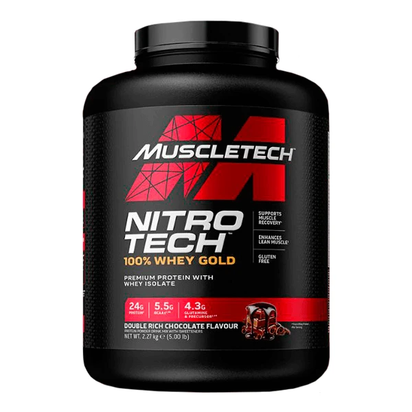 Muscletech Nitro Tech Whey Gold - 2,27 Kg 3 Muscletech Nitro Tech Whey Gold - 2,27 Kg