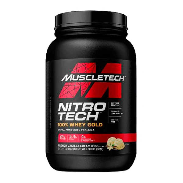 Muscletech Nitro Tech Whey Gold - 908g 3 Muscletech Nitro Tech Whey Gold - 908g
