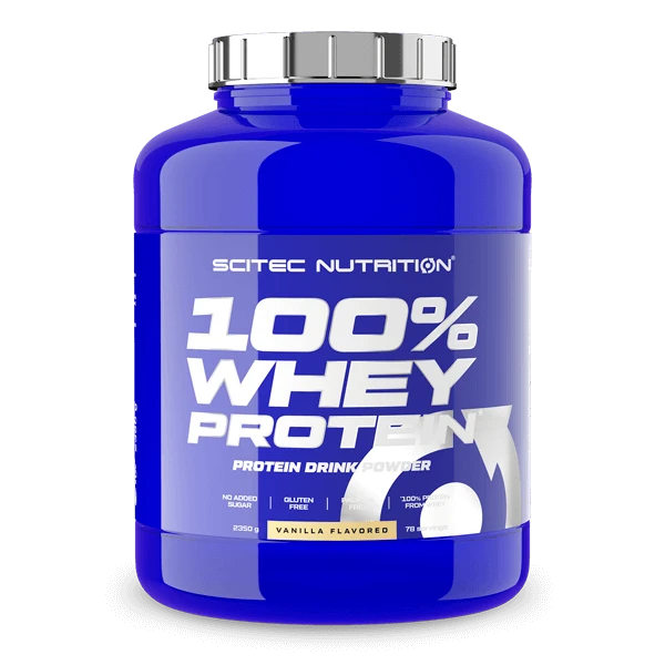 Scitec Nutrition 100% Whey Protein - 2,35Kg 3 Scitec Nutrition 100% Whey Protein - 2,35Kg